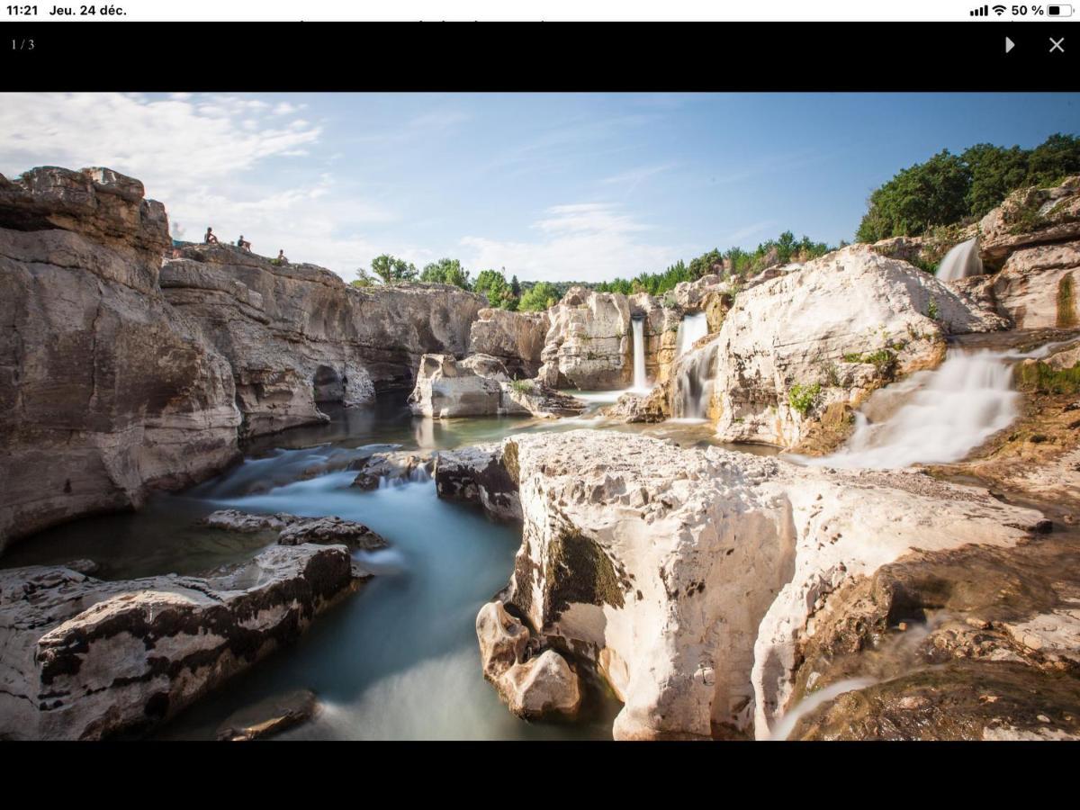Appartement 3 Min A Pied Du Centre D'Uzes Parking Piscine Екстер'єр фото